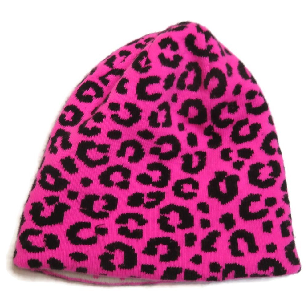 Athletech Reversible Beanie Girls L/XL 8-16 Pink White